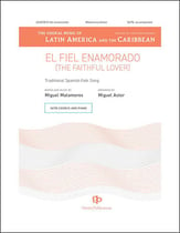 El Fiel Enamorado SATB choral sheet music cover